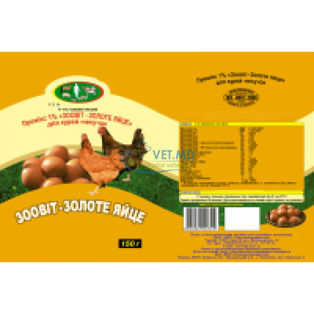 Zoovit „Zolotoe iaiţo” , 500 g